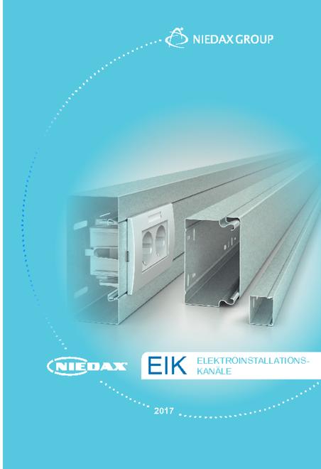 Niedax EIK cable duct systems catalogue