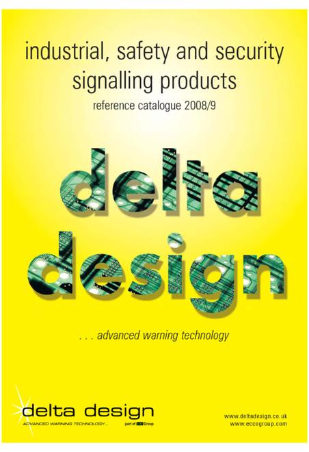 Delta design industrial catalogue